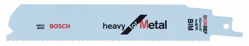 Bosch S 926 BEF Heavy for Metal 5'li