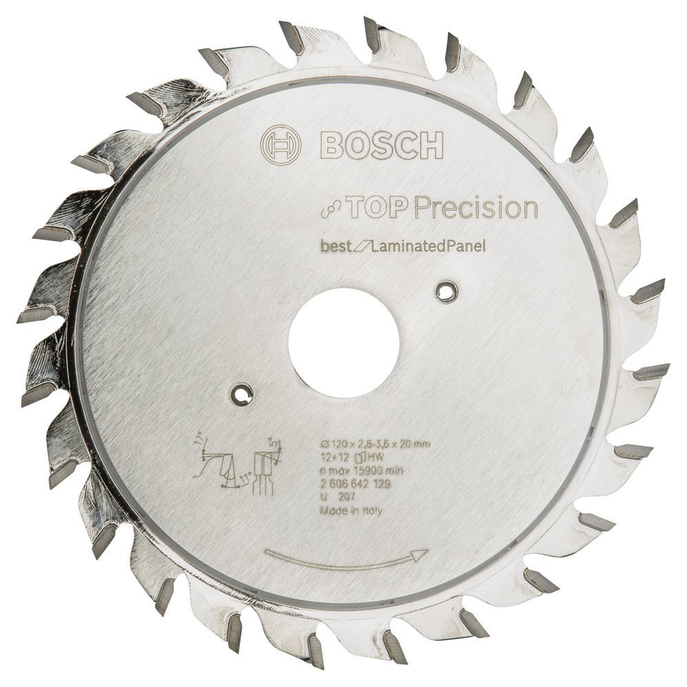 Bosch Best for LaminatedPanel 120x20 mm 12+12 D