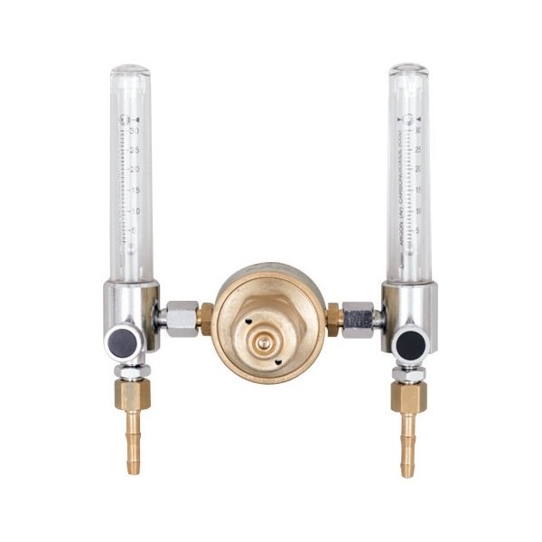 Yıldız Basınç Düşürücü Kullanım Yeri Çift Çıkışlı Flowmetreli Argon 5064F30