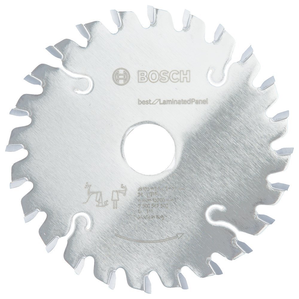 Bosch Best for LaminatedPanel 125x22 mm 24 D