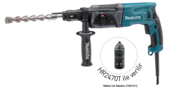 Makita HR2470T Elektropnömatik Kırıcı ve Delici Mandrenli