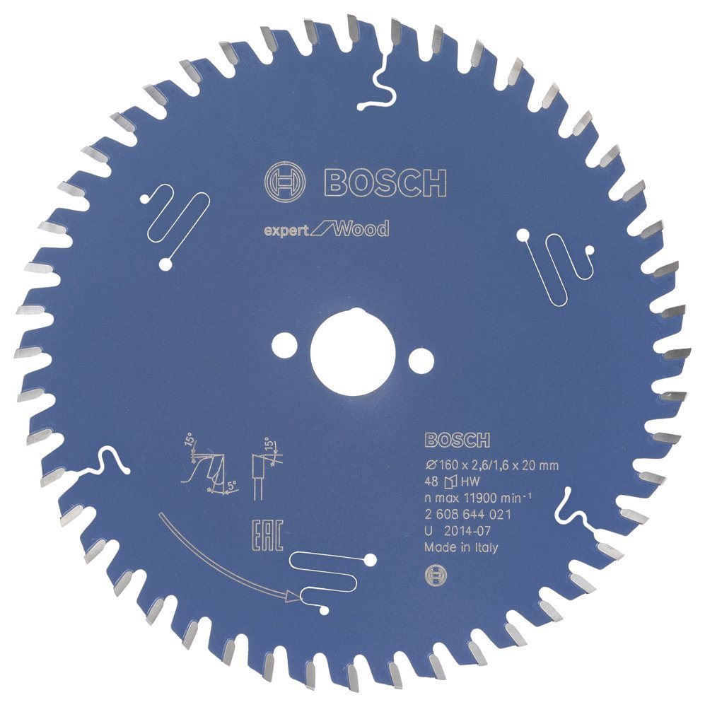 Bosch Expert for Wood 160x20 mm 48 Diş