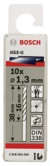 Bosch HSS-G 1,3*38 mm 10'lu Paket
