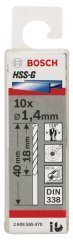 Bosch HSS-G 1,4*40 mm 10'lu Paket