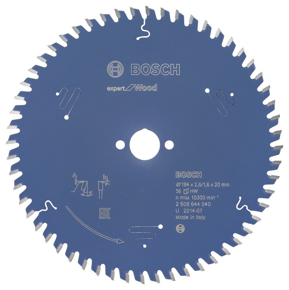 Bosch Expert for Wood 184x20 mm 56 Diş