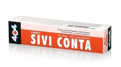 404 Sıvı Conta Kırmızı 45 gr