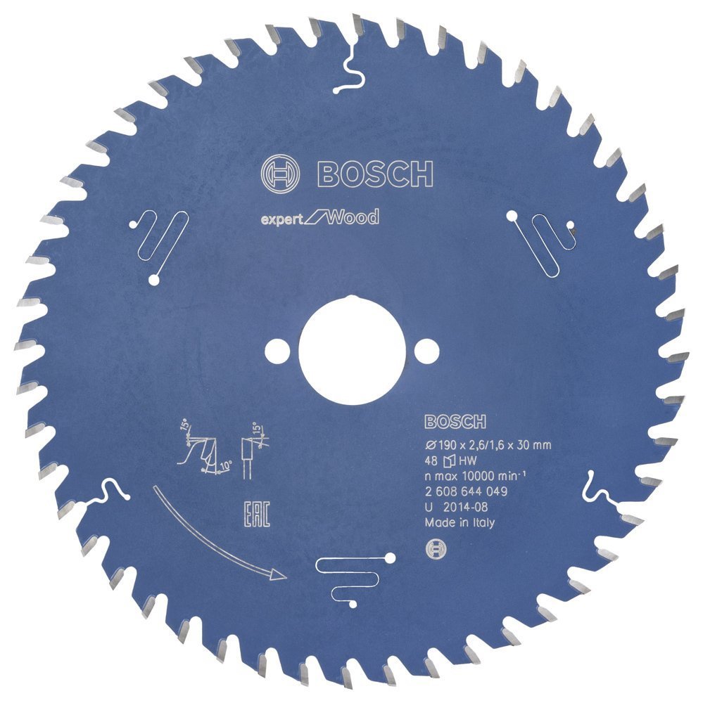 Bosch Expert for Wood 190x30 mm 48 Diş