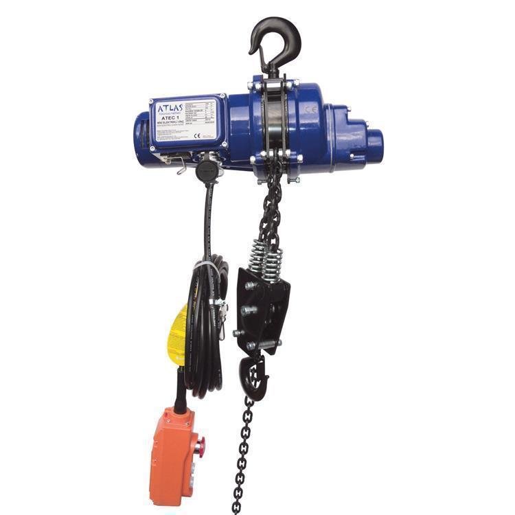ATLAS ATEC1 Elektrikli Zincirli Vinç, 1 Ton kapasite