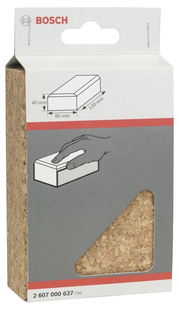 Bosch Mantar Zımpara Takozu 120*80 mm