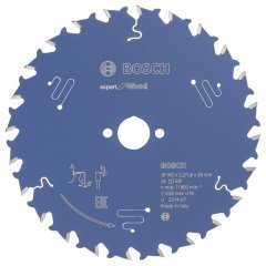 Bosch Expert for Wood 160x20 mm 24 Diş