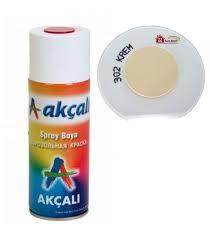 Akçalı Sprey Boya 400 ml - Krem