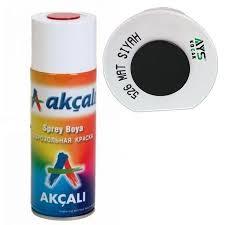 Akçalı Sprey Boya 400 ml - Mat Siyah