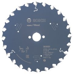 Bosch Expert for Wood 165x20 mm 24 Diş