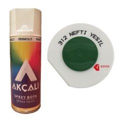Akçalı Sprey Boya 400 ml - Nefti Yeşil