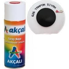 Akçalı Sprey Boya 400 ml - Parlak Siyah