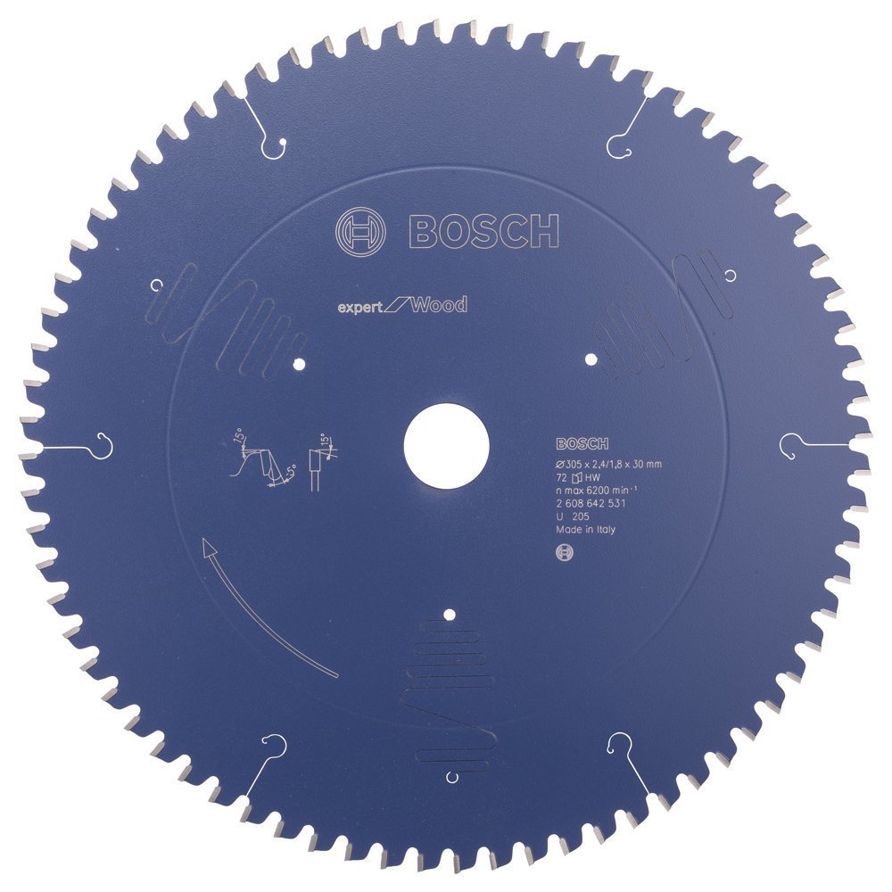 Bosch Expert for Wood 305x30 mm 72 Diş