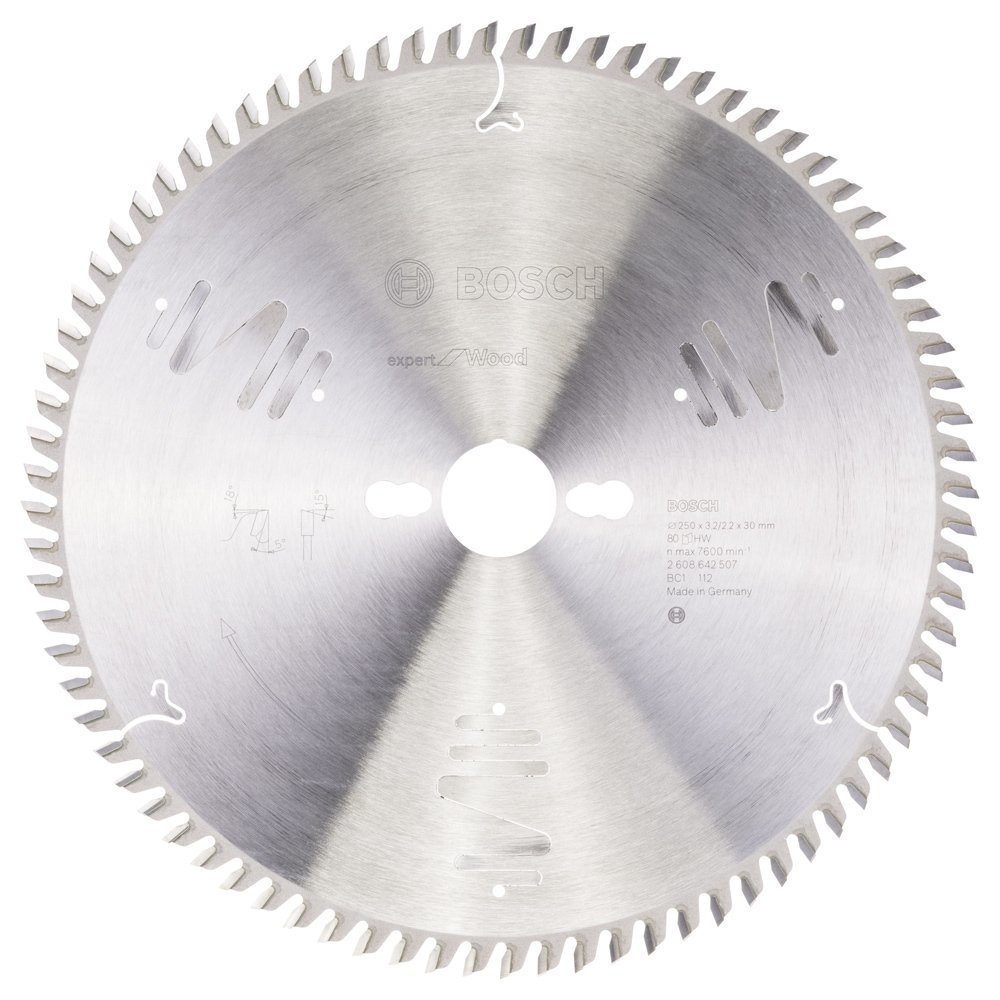 Bosch Expert for Wood 250x30 mm 80 Diş