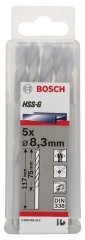 Bosch HSS-G 8,3*117 mm 5'li Paket