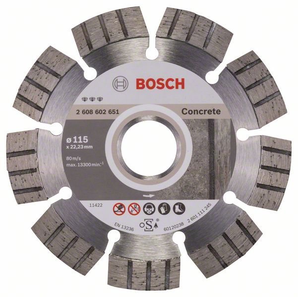 Bosch Best for Concrete 150 mm 1'li