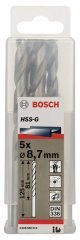 Bosch HSS-G 8,7*125 mm 5'li Paket