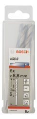 Bosch HSS-G 8,8*125 mm 5'li Paket
