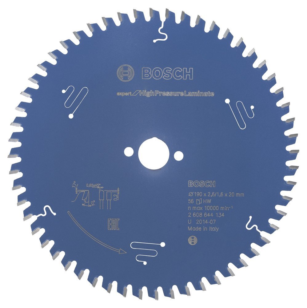 Bosch Expert for High Pressure Laminate 190x20 mm 56 Diş