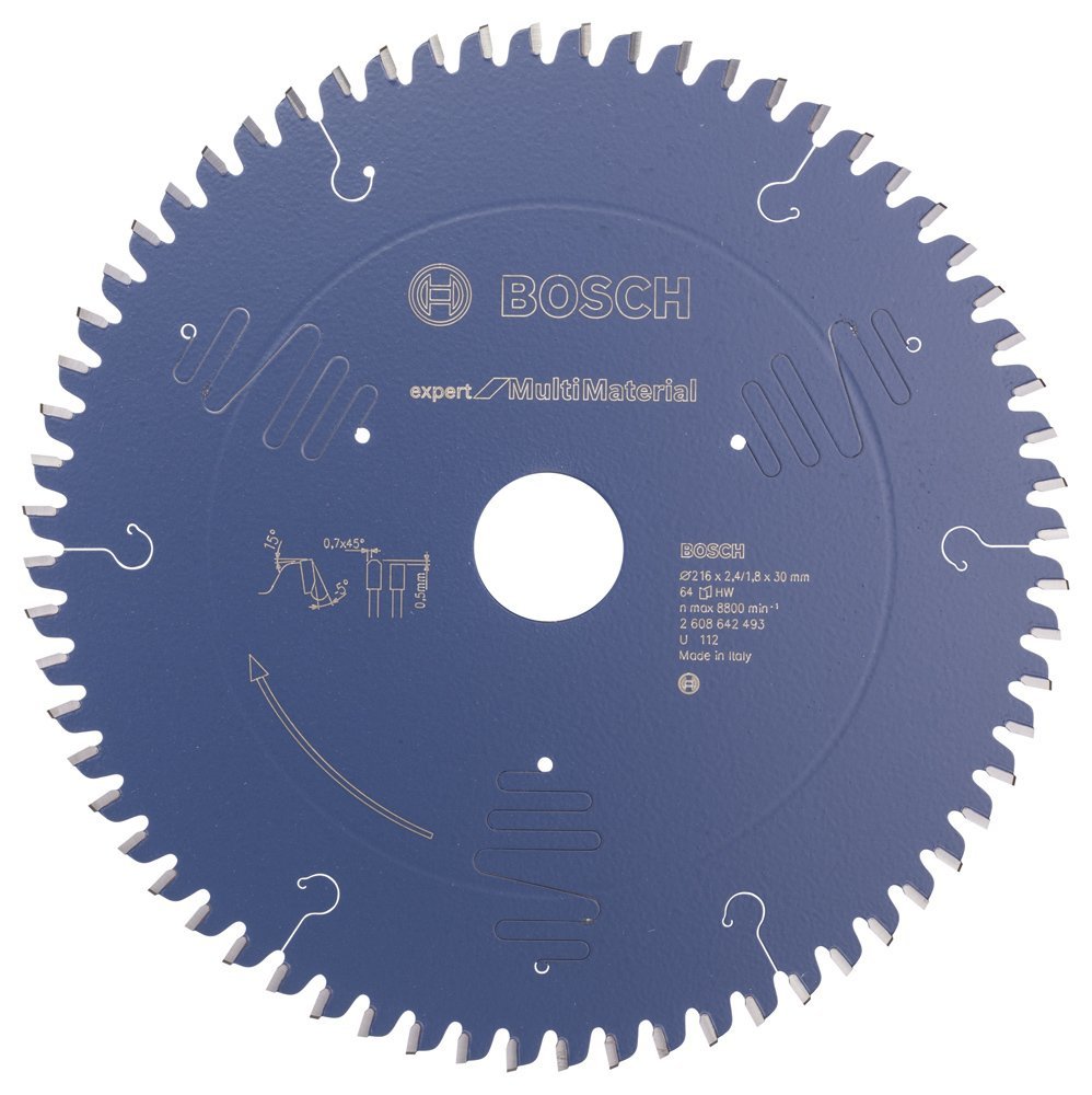 Bosch Expert for MultiMaterial 216x30 mm 64 D