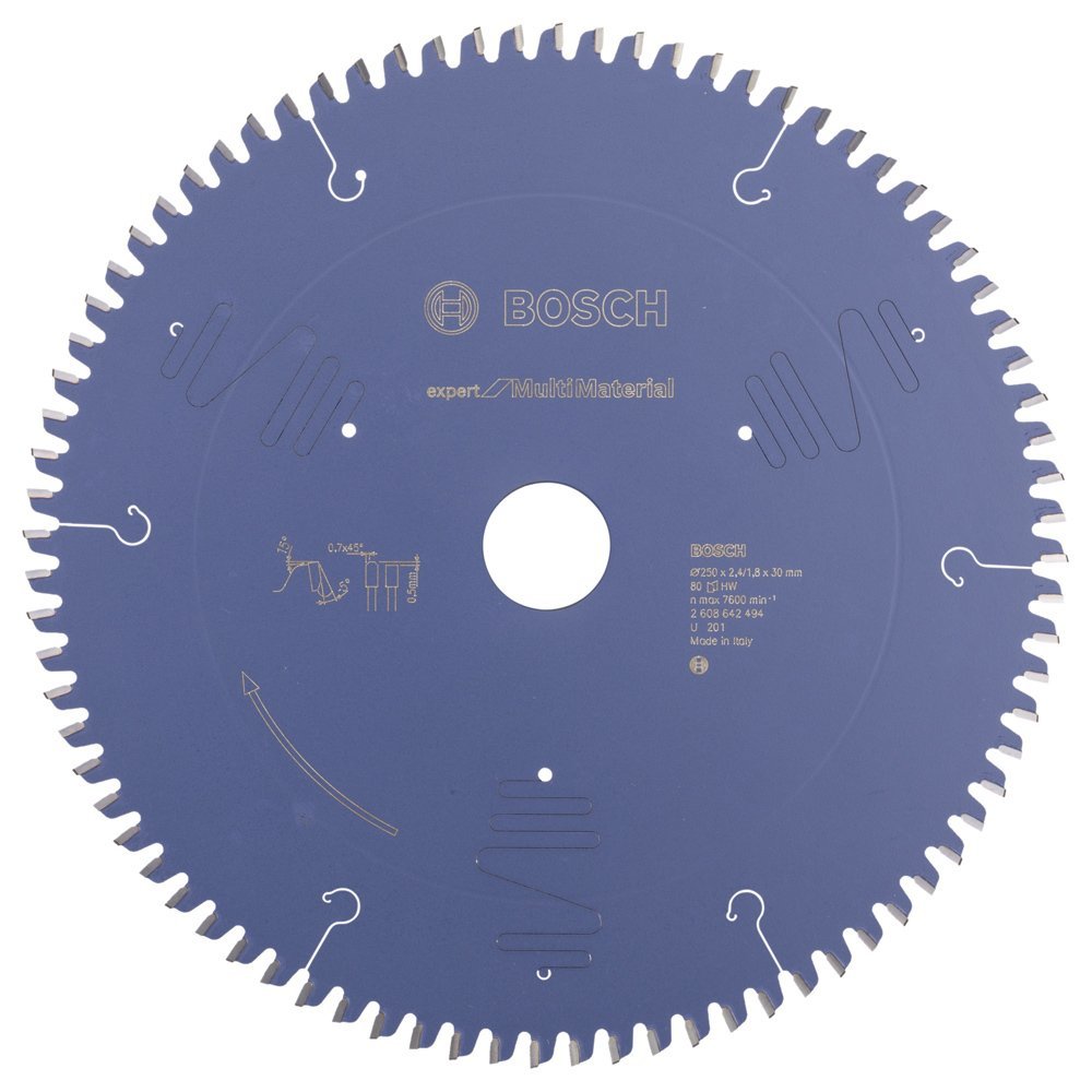 Bosch Expert for MultiMaterial 250x30 mm 80 D