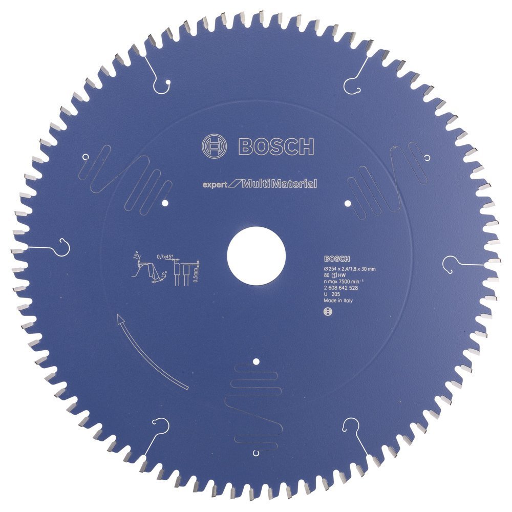 Bosch Expert for MultiMaterial 254x30 mm 80 D