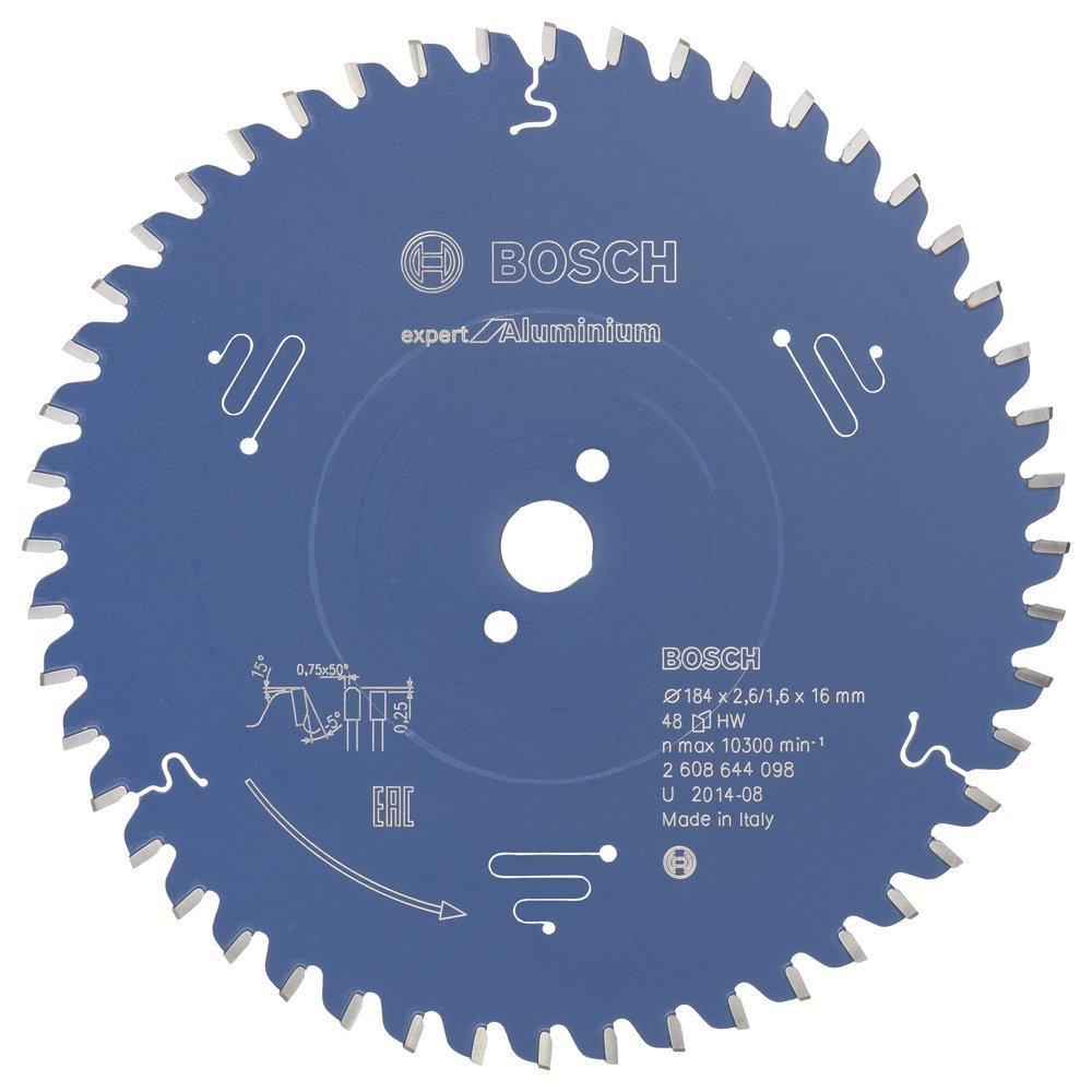 Bosch Expert for Aluminium 184x16 mm 48 Diş