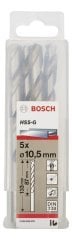 Bosch HSS-G 10,5*133 mm 5'li Paket