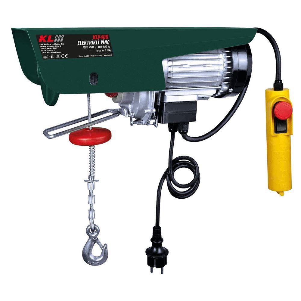 KLPRO KLV400 1300Watt 400/800Kg Elektrikli Vinç