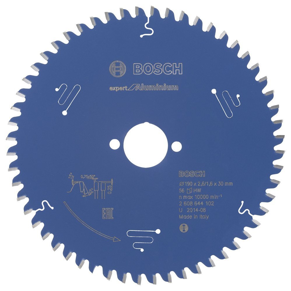 Bosch Expert for Aluminium 190x30 mm 56 Diş