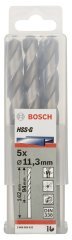 Bosch HSS-G 11,3*142 mm 5'li Paket