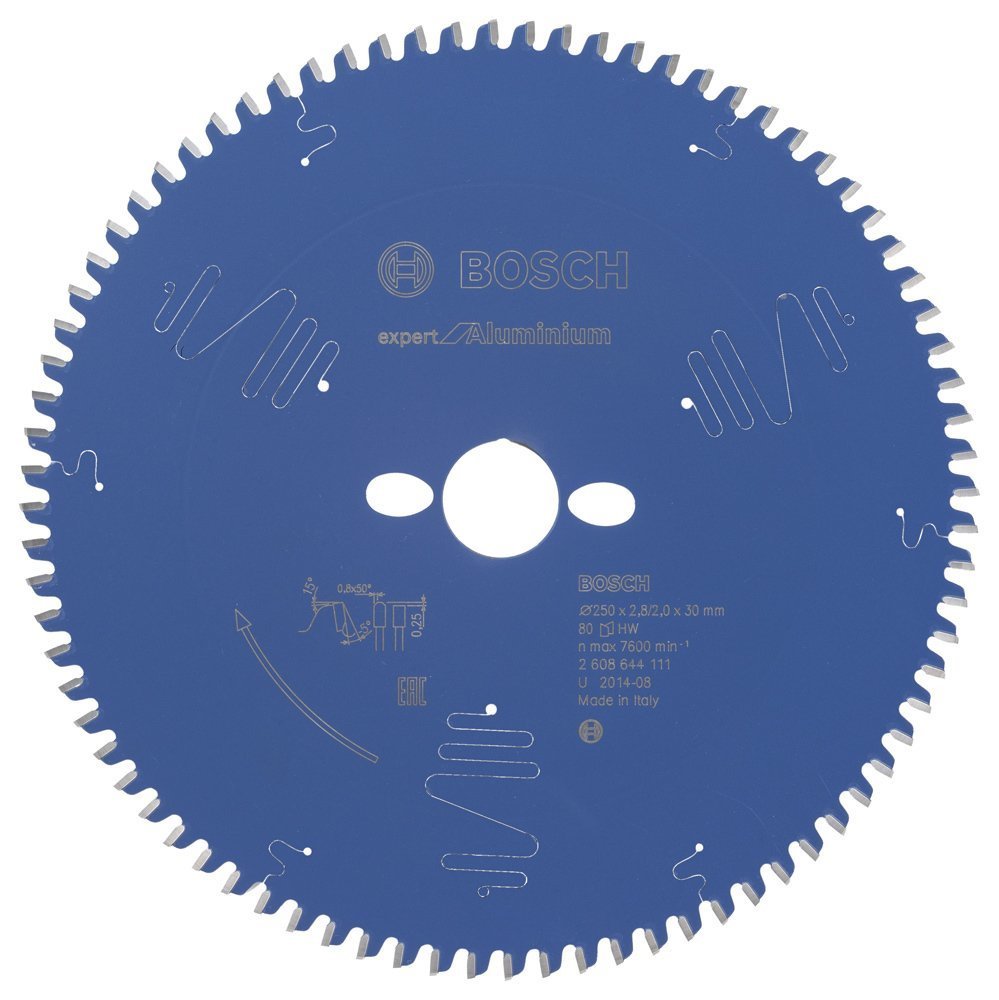 Bosch Expert for Aluminium 250x30 mm 80 Diş