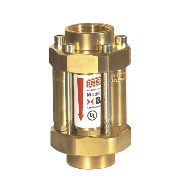 Yıldız Alev Emniyet Valfi DEMAX Tesisat için Yanıcı Gaz (Yüksek Debili) IB0185-5