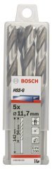 Bosch HSS-G 11,7*142 mm 5'li Paket