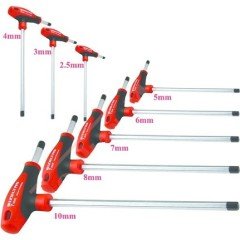 İzeltaş T Tipi Allen Anahtar Takımı 8 Parça