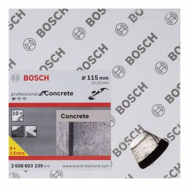 Bosch Standard for Concrete 230 mm 1'li