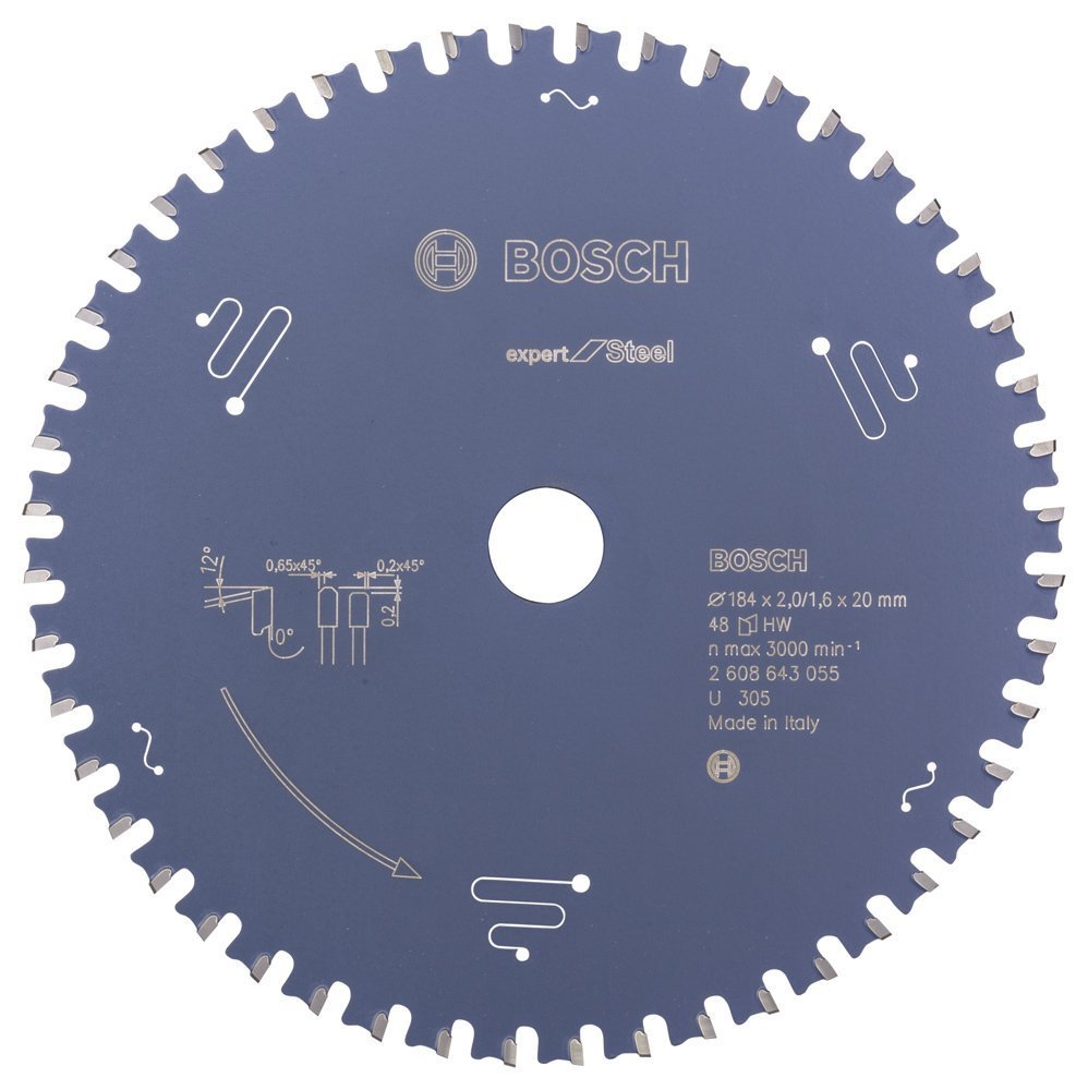 Bosch Expert for Steel 184x20 mm 48 Diş