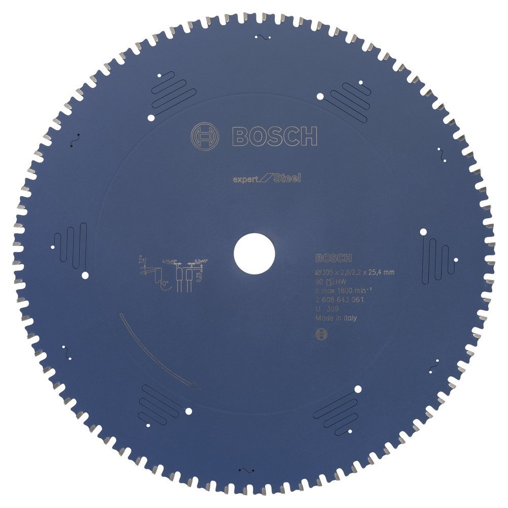 Bosch Expert for Steel 305x25,40 mm 80 Diş