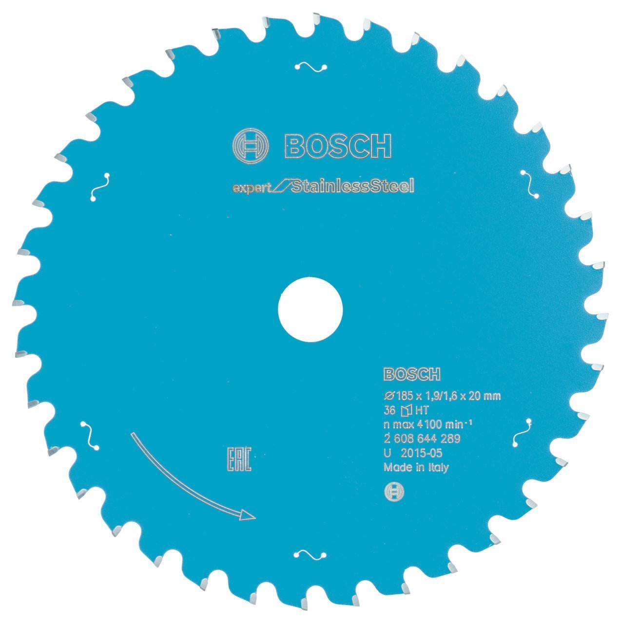 Bosch Expert for Stainless Steel 185x20 36 mm Diş