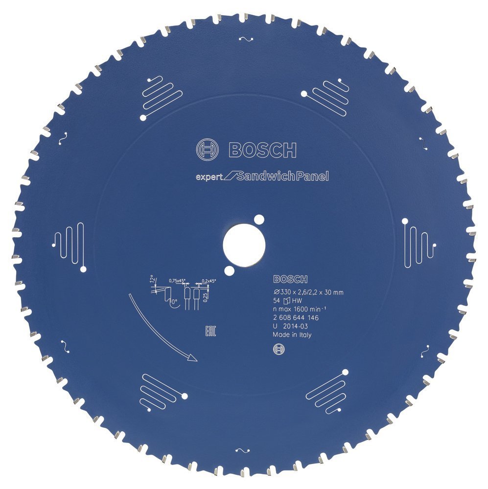 Bosch Expert for Sandwich Panel 210x30 mm 36 Diş