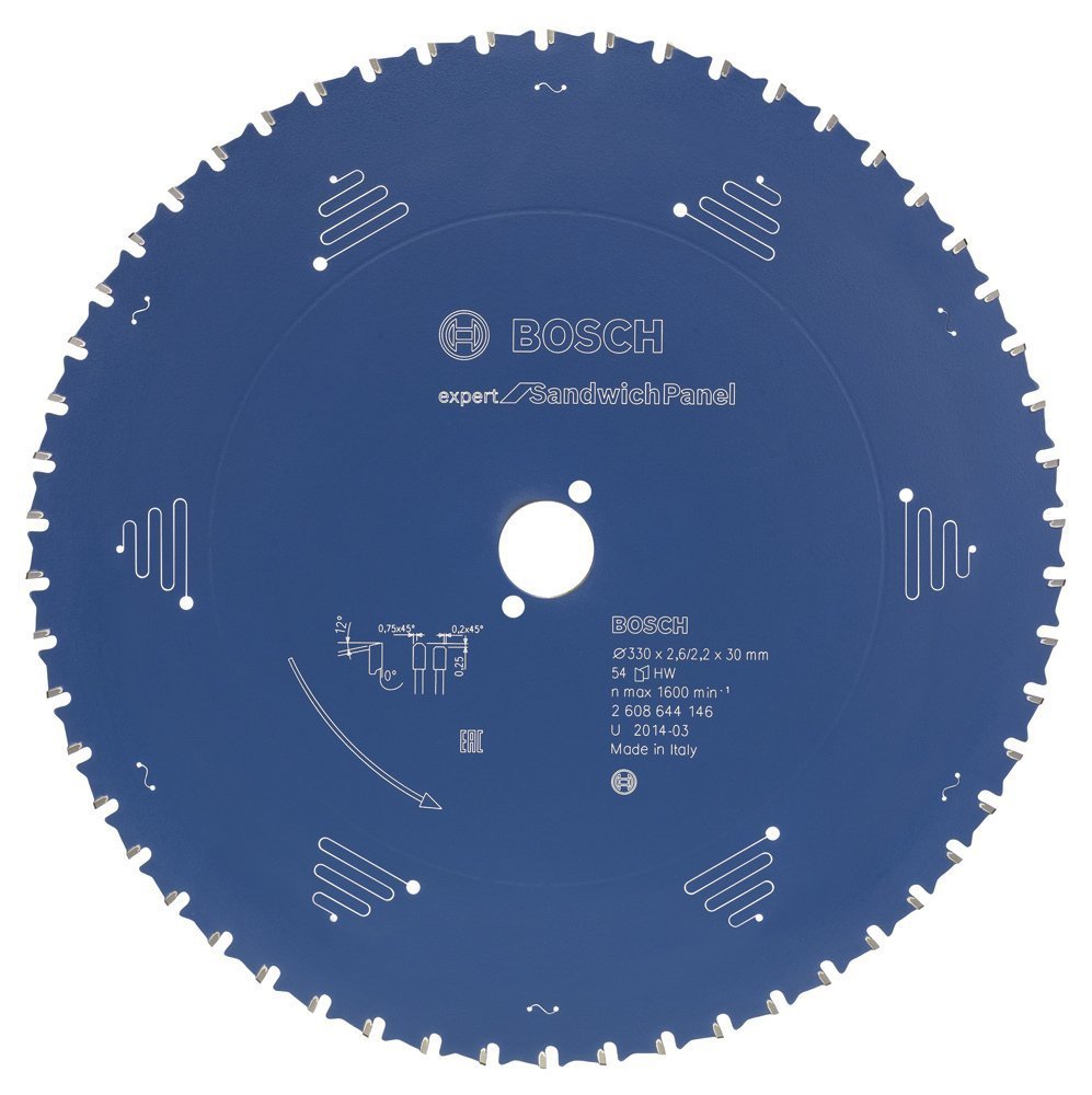 Bosch Expert for Sandwich Panel 330x30 mm 54 Diş
