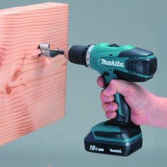 Makita DF457DWEX3 Akülü Matkap ve Vidalama 2x1.3Ah.