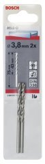 Bosch HSS-G 3,8*75 mm 2'li Paket