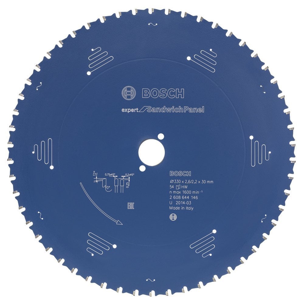 Bosch Expert for Sandwich Panel 355x30 mm 80 Diş