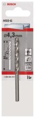 Bosch HSS-G 4,3*80 mm