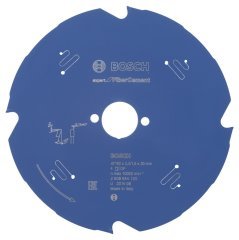 Bosch Expert for Fiber Cement 190x30 mm 4 Diş