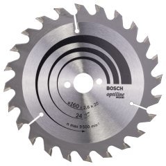 Bosch Optiline Wood 160x20/16 mm 24 Diş